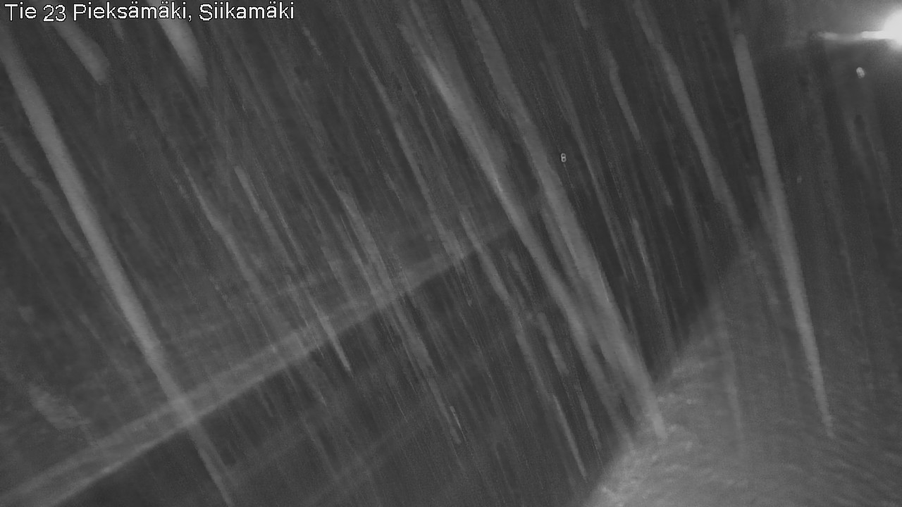 Weather Camera Image Road 23 Pieksämäki, Siikamäki, Pieksämäki, Etelä-Savo