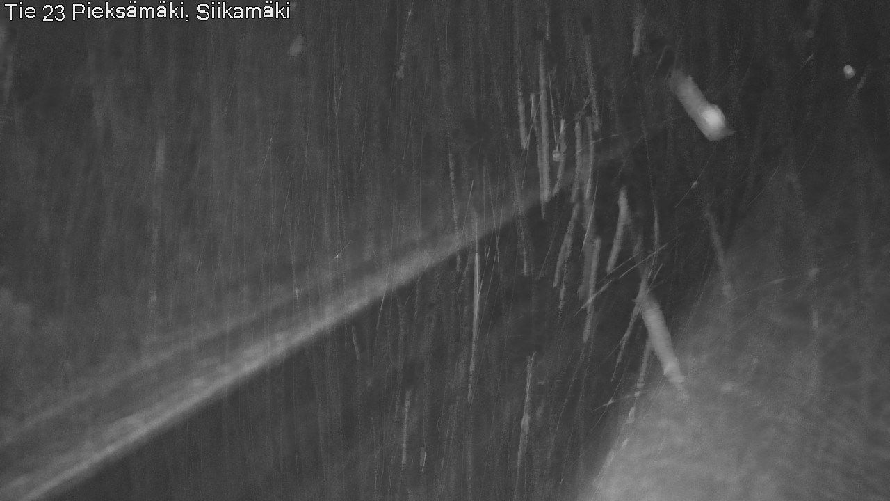 Weather Camera Image Road 23 Pieksämäki, Siikamäki, Pieksämäki, Etelä-Savo