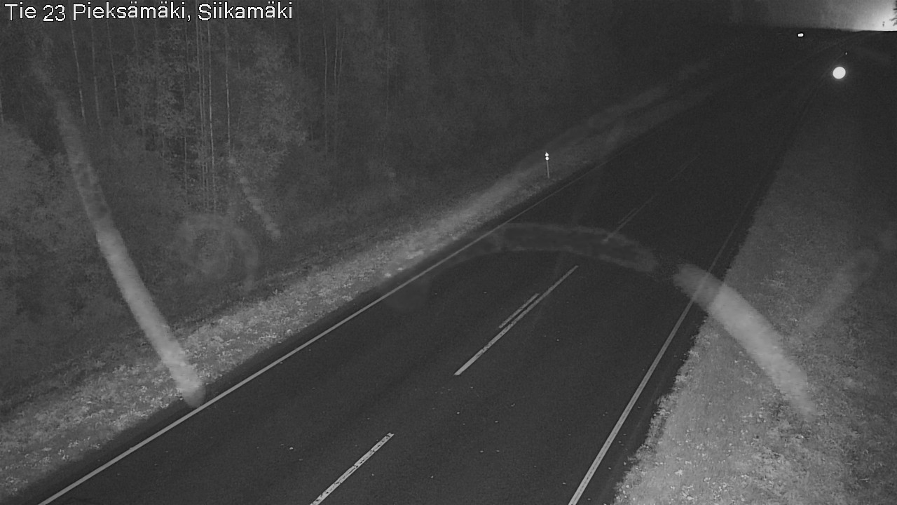 Weather Camera Image Road 23 Pieksämäki, Siikamäki, Pieksämäki, Etelä-Savo