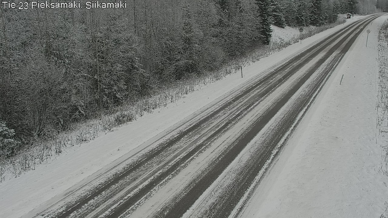 Weather Camera Image Road 23 Pieksämäki, Siikamäki, Pieksämäki, Etelä-Savo