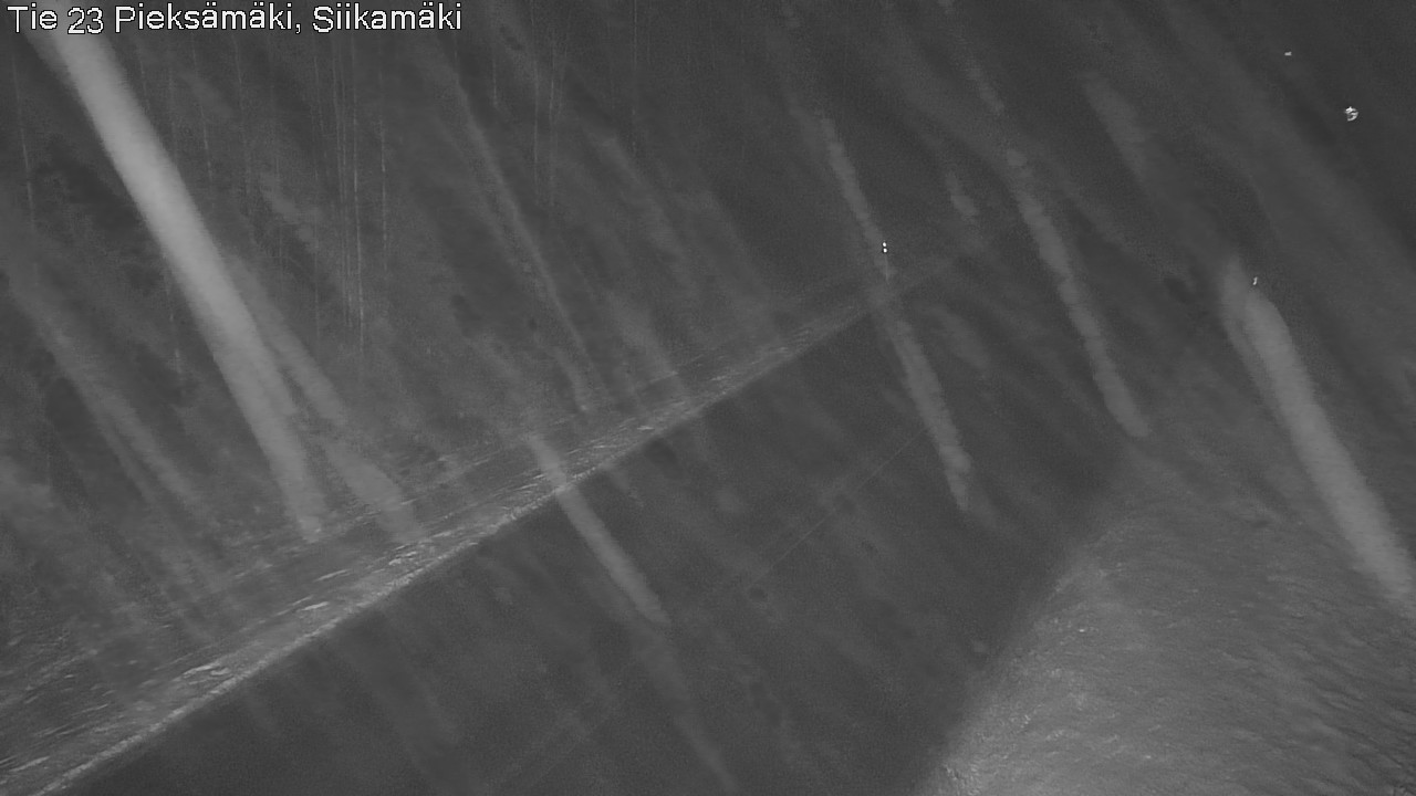 Weather Camera Image Road 23 Pieksämäki, Siikamäki, Pieksämäki, Etelä-Savo