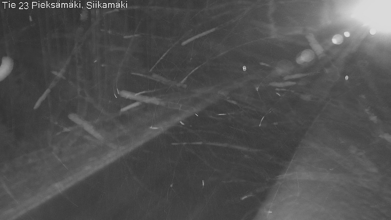Weather Camera Image Väg 23 Pieksämäki, Siikamäki, Pieksämäki, Etelä-Savo
