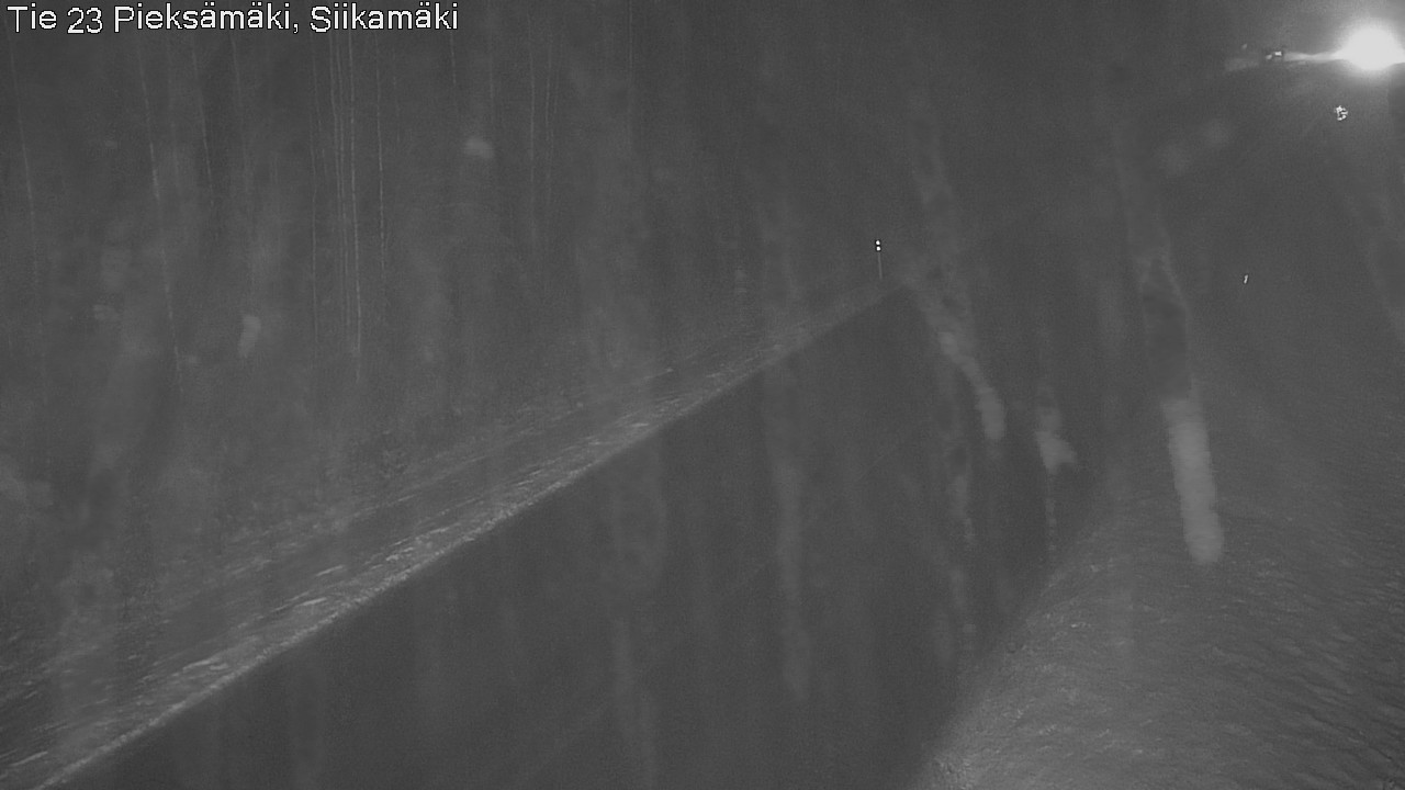 Weather Camera Image Road 23 Pieksämäki, Siikamäki, Pieksämäki, Etelä-Savo