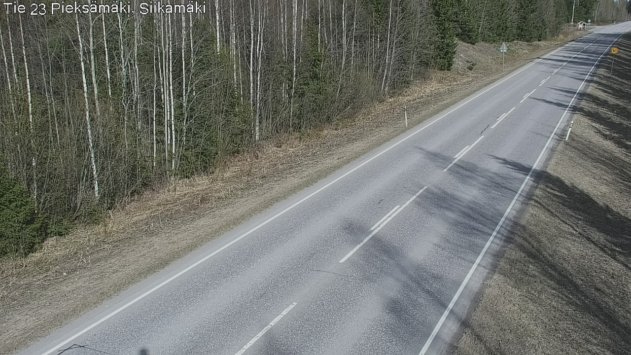 Kelikamerat Kuva Tie 23 Pieksämäki, Siikamäki, Pieksämäki, Etelä-Savo