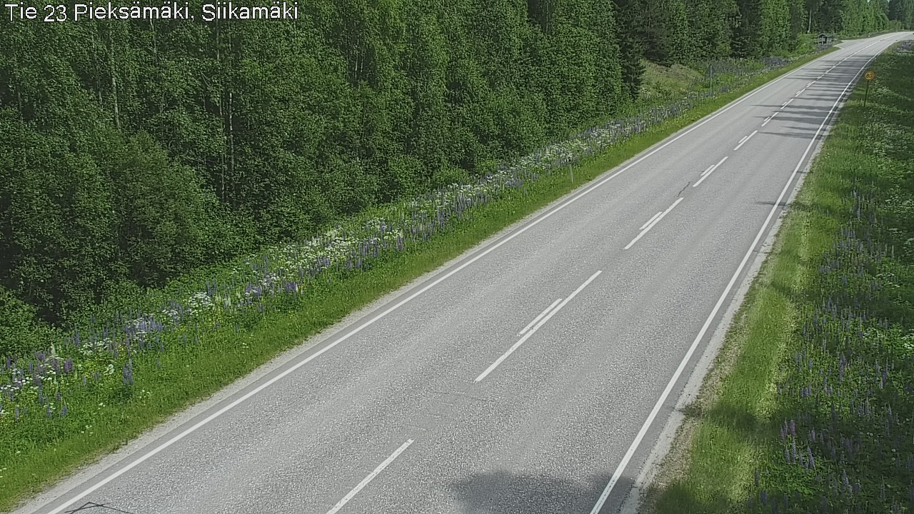 Kelikamerat Kuva Tie 23 Pieksämäki, Siikamäki, Pieksämäki, Etelä-Savo