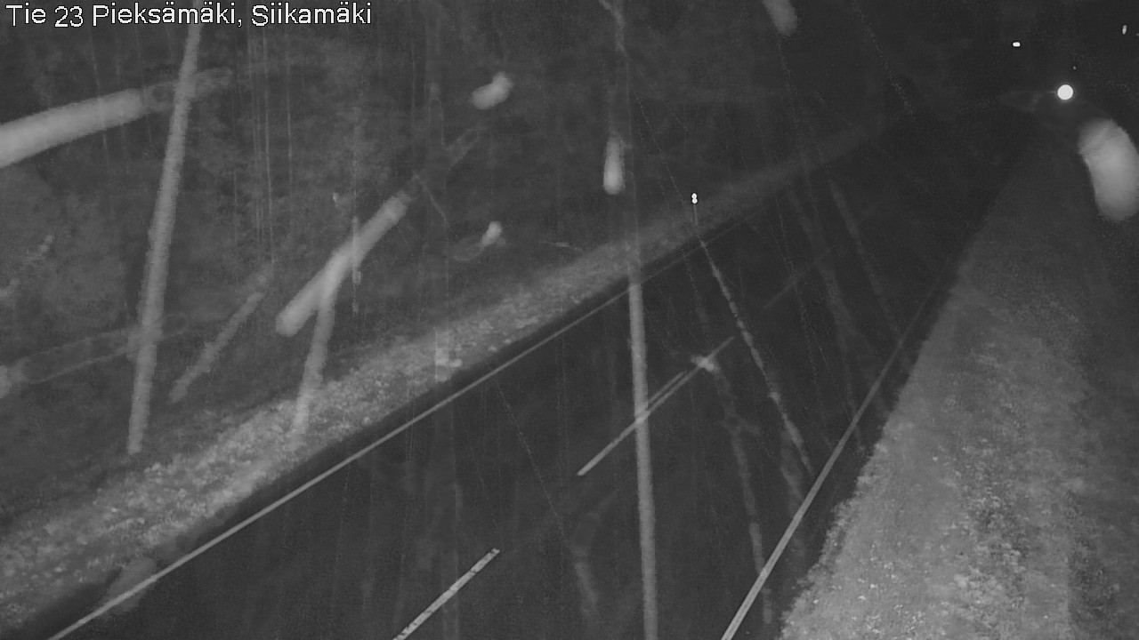 Weather Camera Image Road 23 Pieksämäki, Siikamäki, Pieksämäki, Etelä-Savo