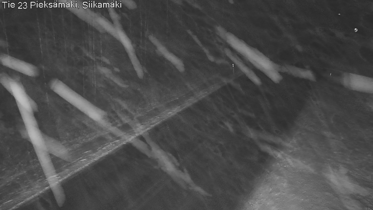 Weather Camera Image Road 23 Pieksämäki, Siikamäki, Pieksämäki, Etelä-Savo