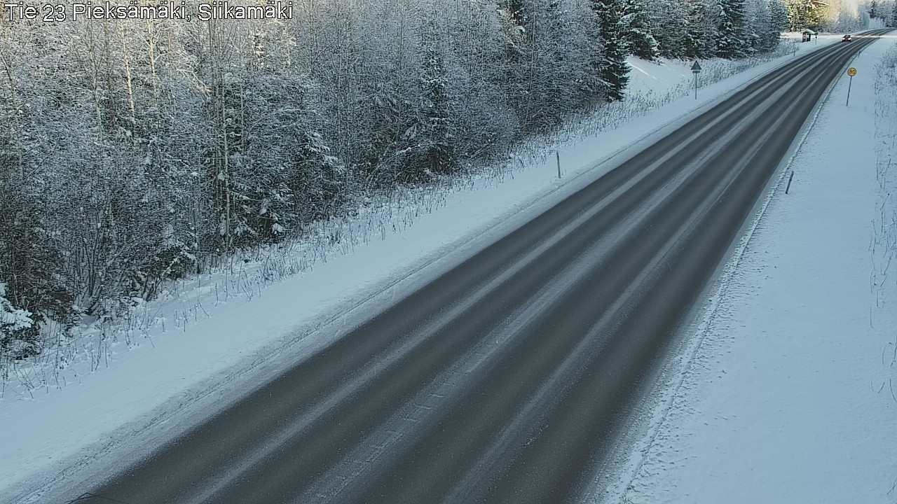 Weather Camera Image Road 23 Pieksämäki, Siikamäki, Pieksämäki, Etelä-Savo