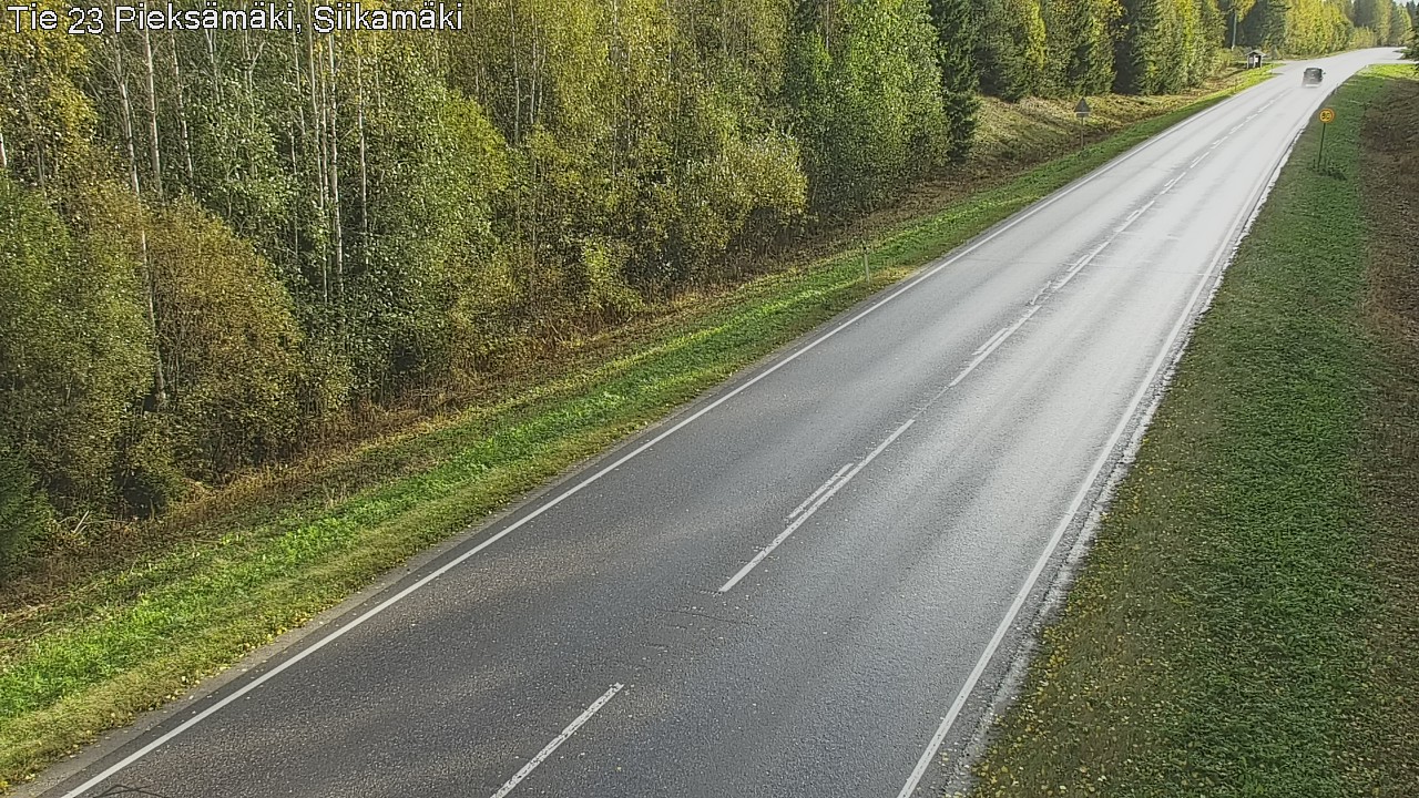 Weather Camera Image Road 23 Pieksämäki, Siikamäki, Pieksämäki, Etelä-Savo