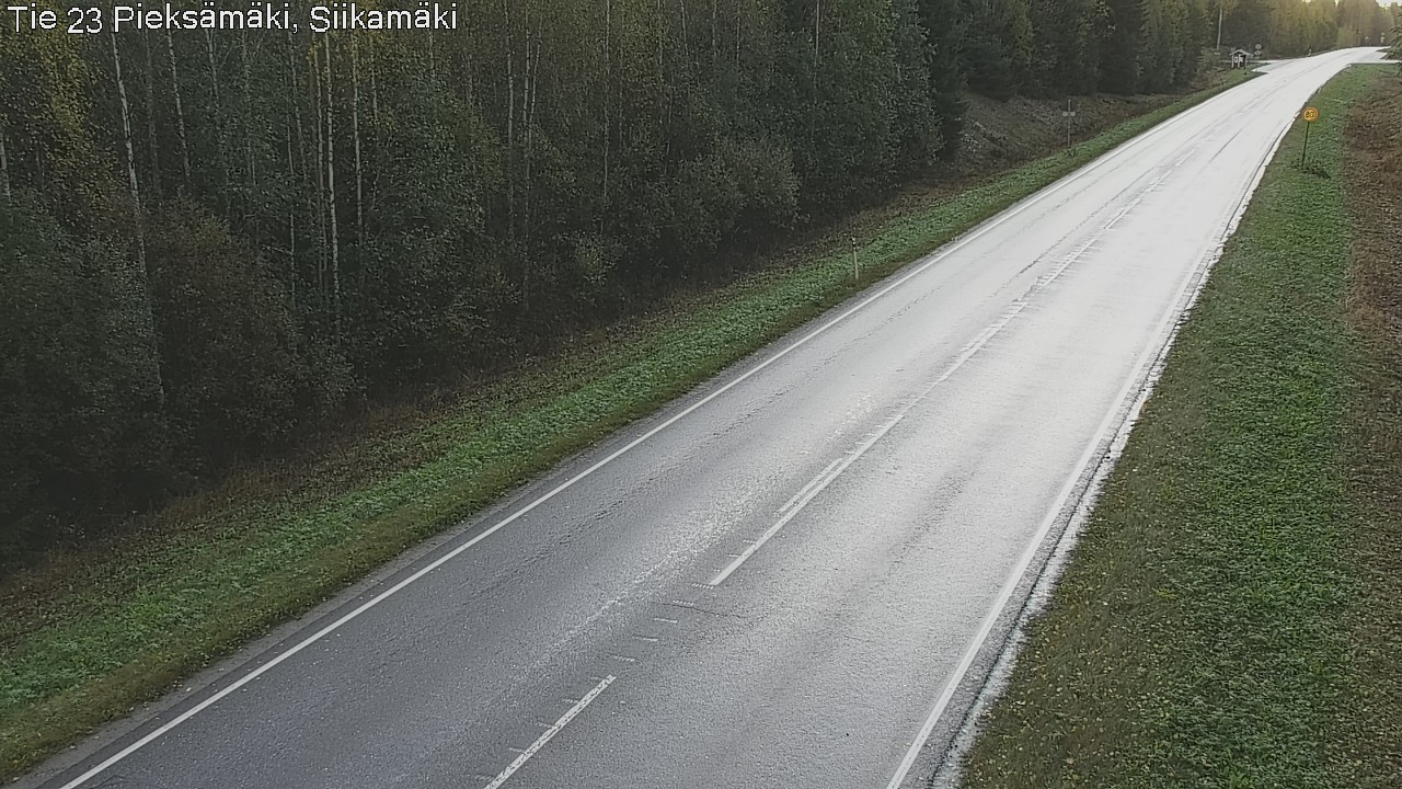Weather Camera Image Road 23 Pieksämäki, Siikamäki, Pieksämäki, Etelä-Savo