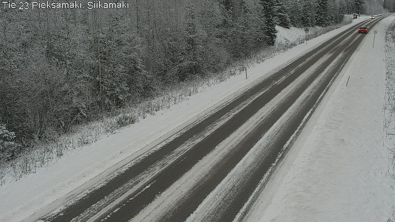 Weather Camera Image Road 23 Pieksämäki, Siikamäki, Pieksämäki, Etelä-Savo