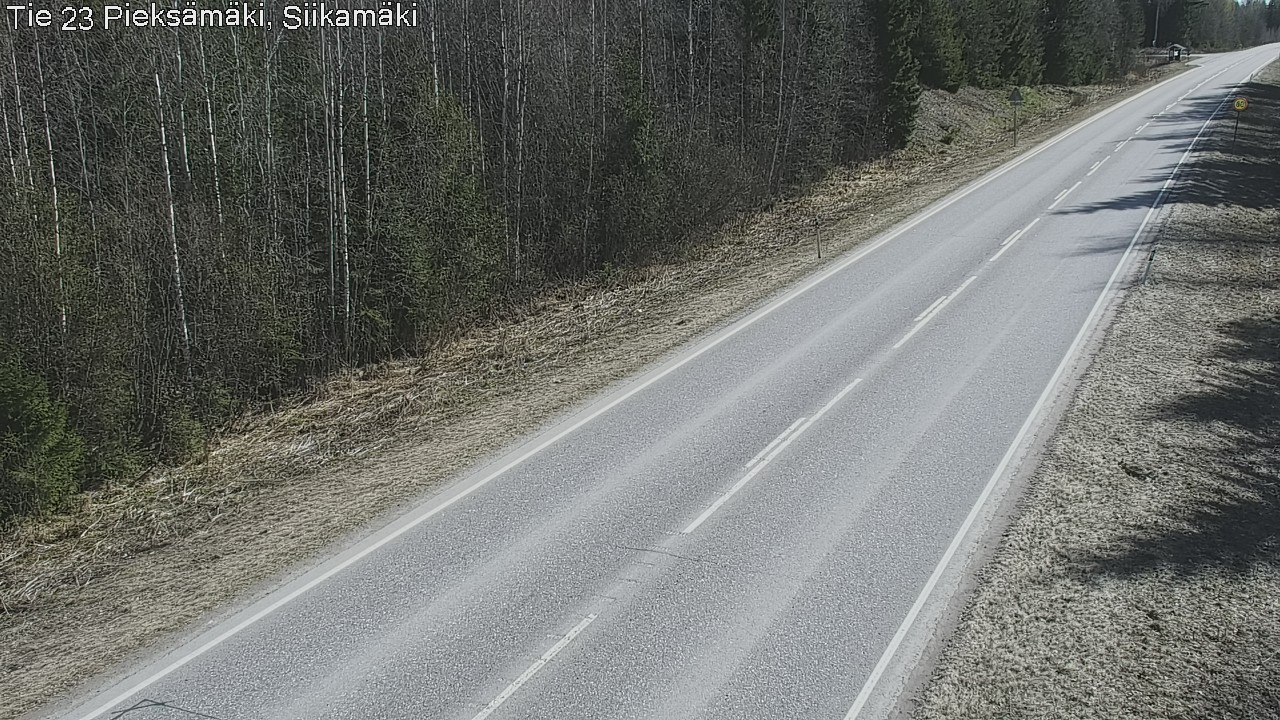 Kelikamerat Kuva Tie 23 Pieksämäki, Siikamäki, Pieksämäki, Etelä-Savo