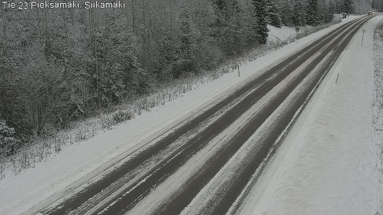 Weather Camera Image Road 23 Pieksämäki, Siikamäki, Pieksämäki, Etelä-Savo