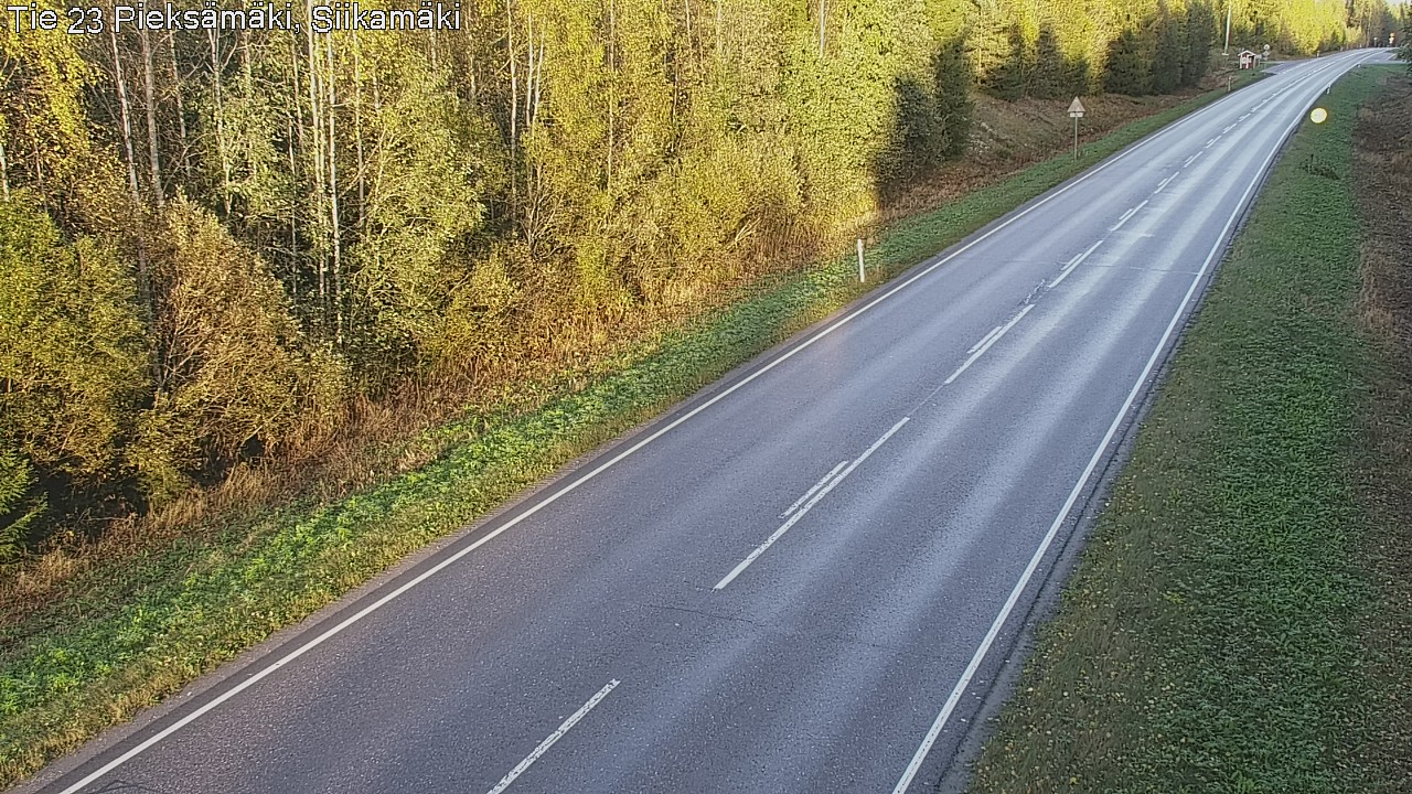 Weather Camera Image Road 23 Pieksämäki, Siikamäki, Pieksämäki, Etelä-Savo