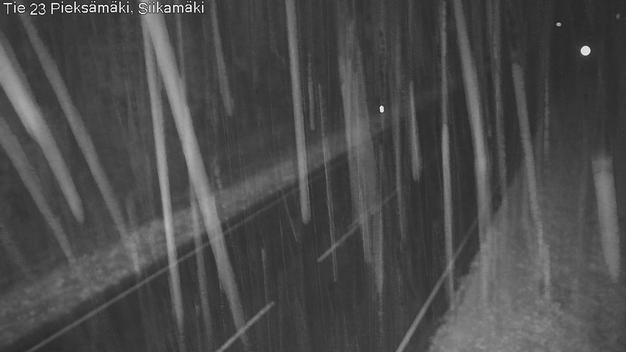 Weather Camera Image Road 23 Pieksämäki, Siikamäki, Pieksämäki, Etelä-Savo