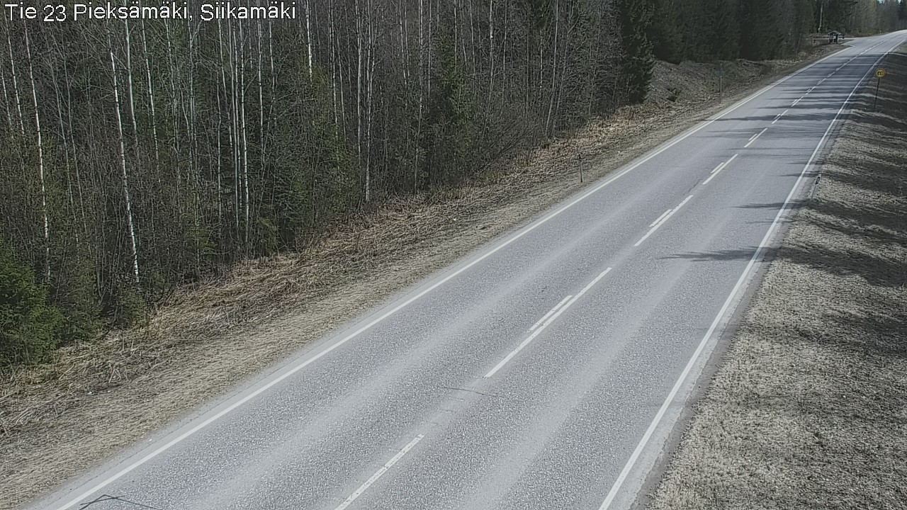 Kelikamerat Kuva Tie 23 Pieksämäki, Siikamäki, Pieksämäki, Etelä-Savo
