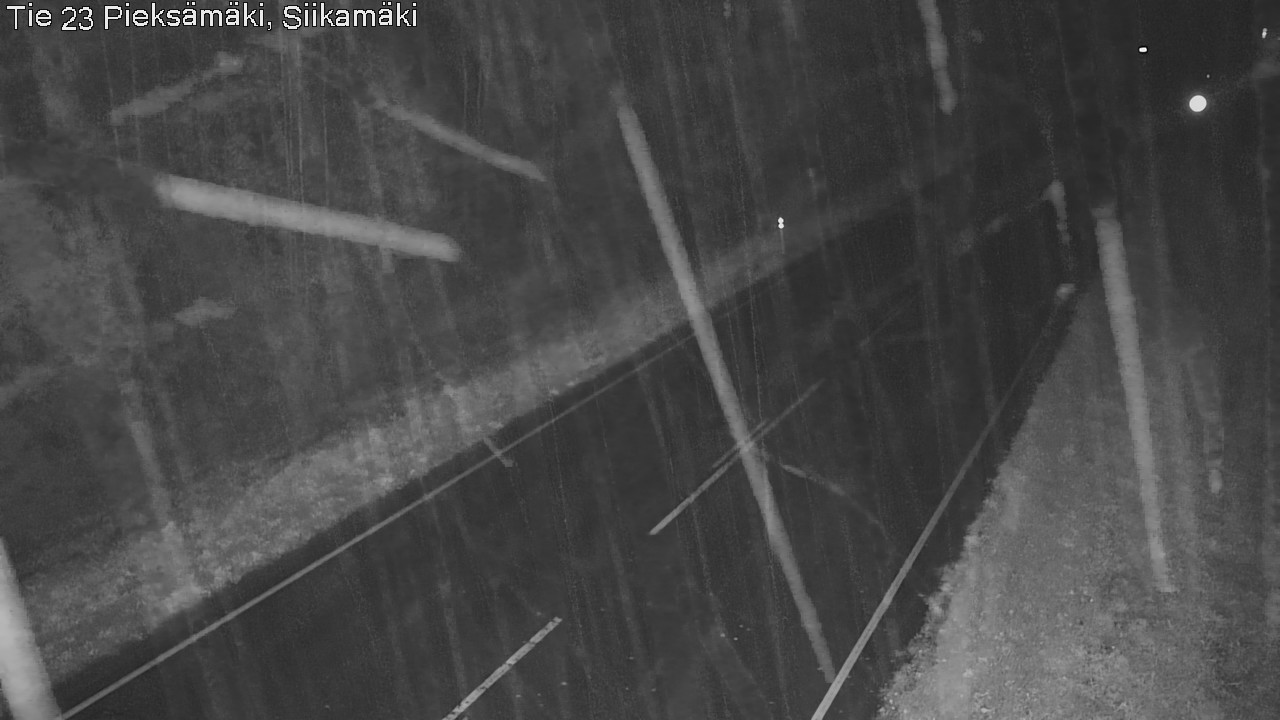 Weather Camera Image Road 23 Pieksämäki, Siikamäki, Pieksämäki, Etelä-Savo