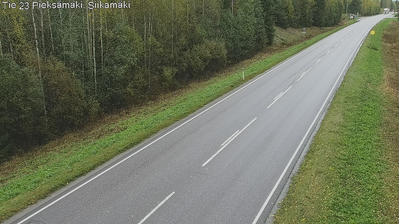 Weather Camera Image Road 23 Pieksämäki, Siikamäki, Pieksämäki, Etelä-Savo