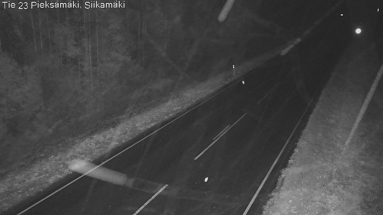 Weather Camera Image Road 23 Pieksämäki, Siikamäki, Pieksämäki, Etelä-Savo