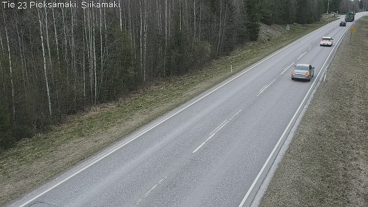 Kelikamerat Kuva Tie 23 Pieksämäki, Siikamäki, Pieksämäki, Etelä-Savo