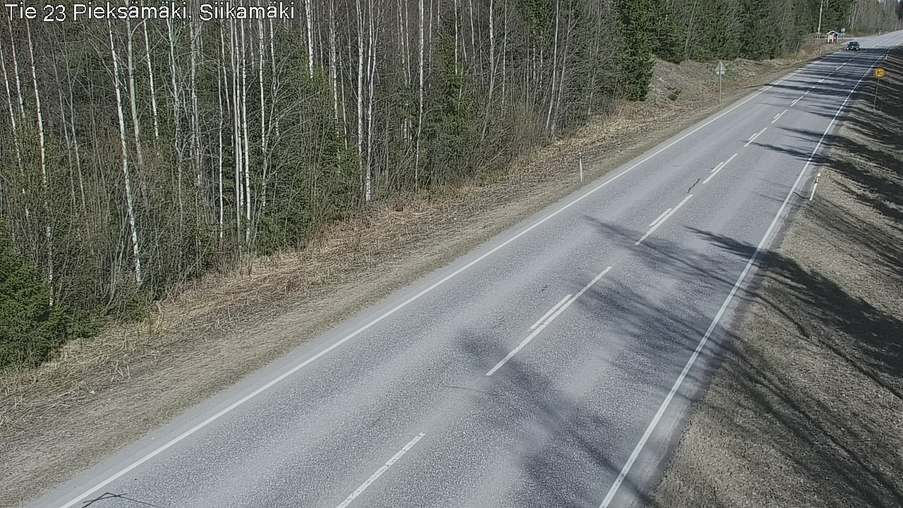 Kelikamerat Kuva Tie 23 Pieksämäki, Siikamäki, Pieksämäki, Etelä-Savo