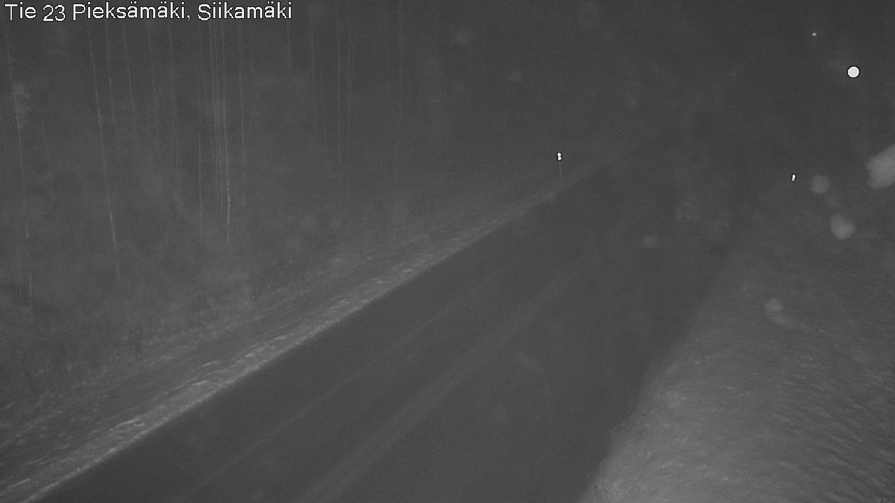 Weather Camera Image Väg 23 Pieksämäki, Siikamäki, Pieksämäki, Etelä-Savo