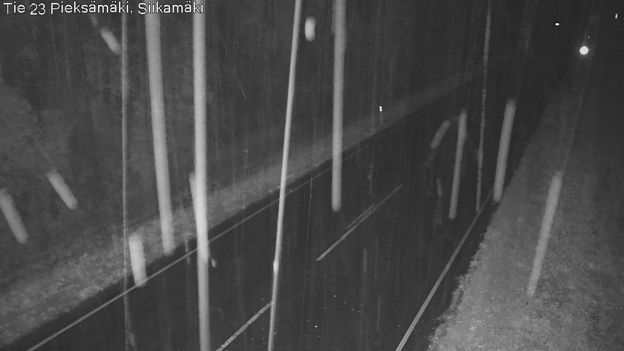 Weather Camera Image Road 23 Pieksämäki, Siikamäki, Pieksämäki, Etelä-Savo