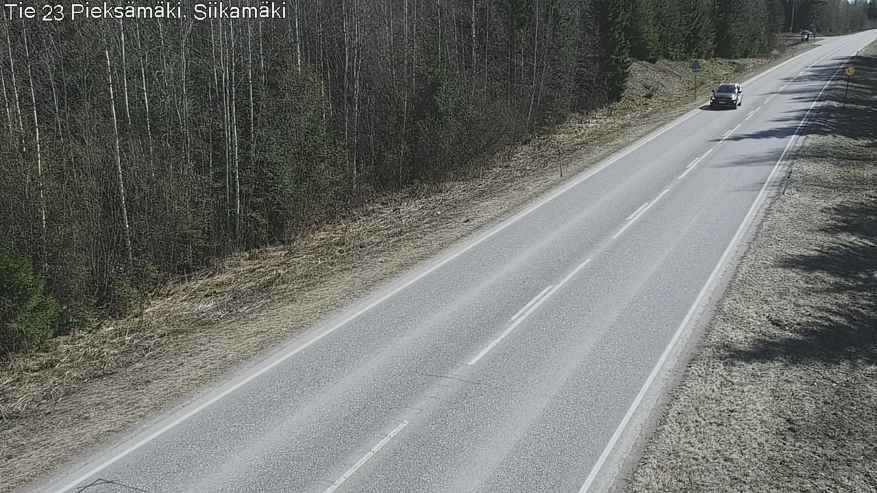 Kelikamerat Kuva Tie 23 Pieksämäki, Siikamäki, Pieksämäki, Etelä-Savo