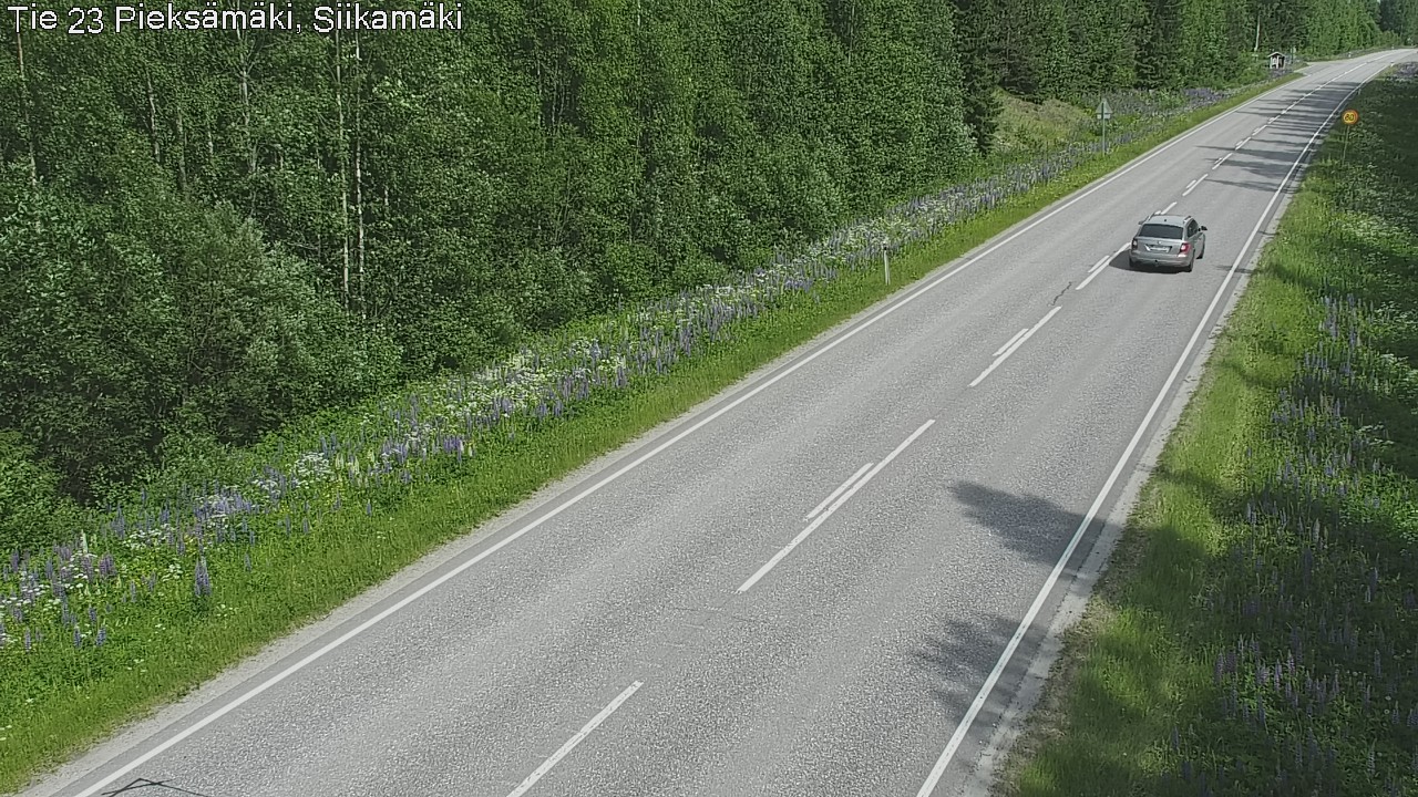 Kelikamerat Kuva Tie 23 Pieksämäki, Siikamäki, Pieksämäki, Etelä-Savo