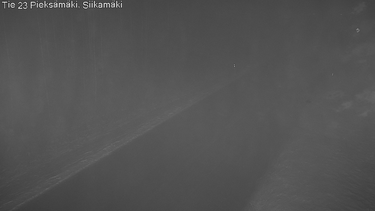 Weather Camera Image Road 23 Pieksämäki, Siikamäki, Pieksämäki, Etelä-Savo