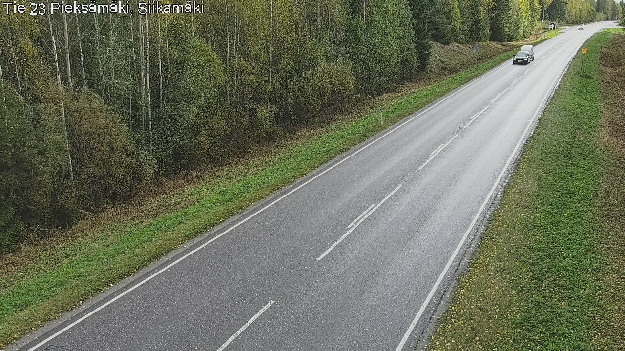 Weather Camera Image Road 23 Pieksämäki, Siikamäki, Pieksämäki, Etelä-Savo