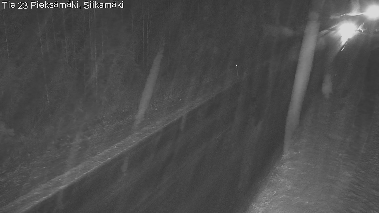 Weather Camera Image Road 23 Pieksämäki, Siikamäki, Pieksämäki, Etelä-Savo
