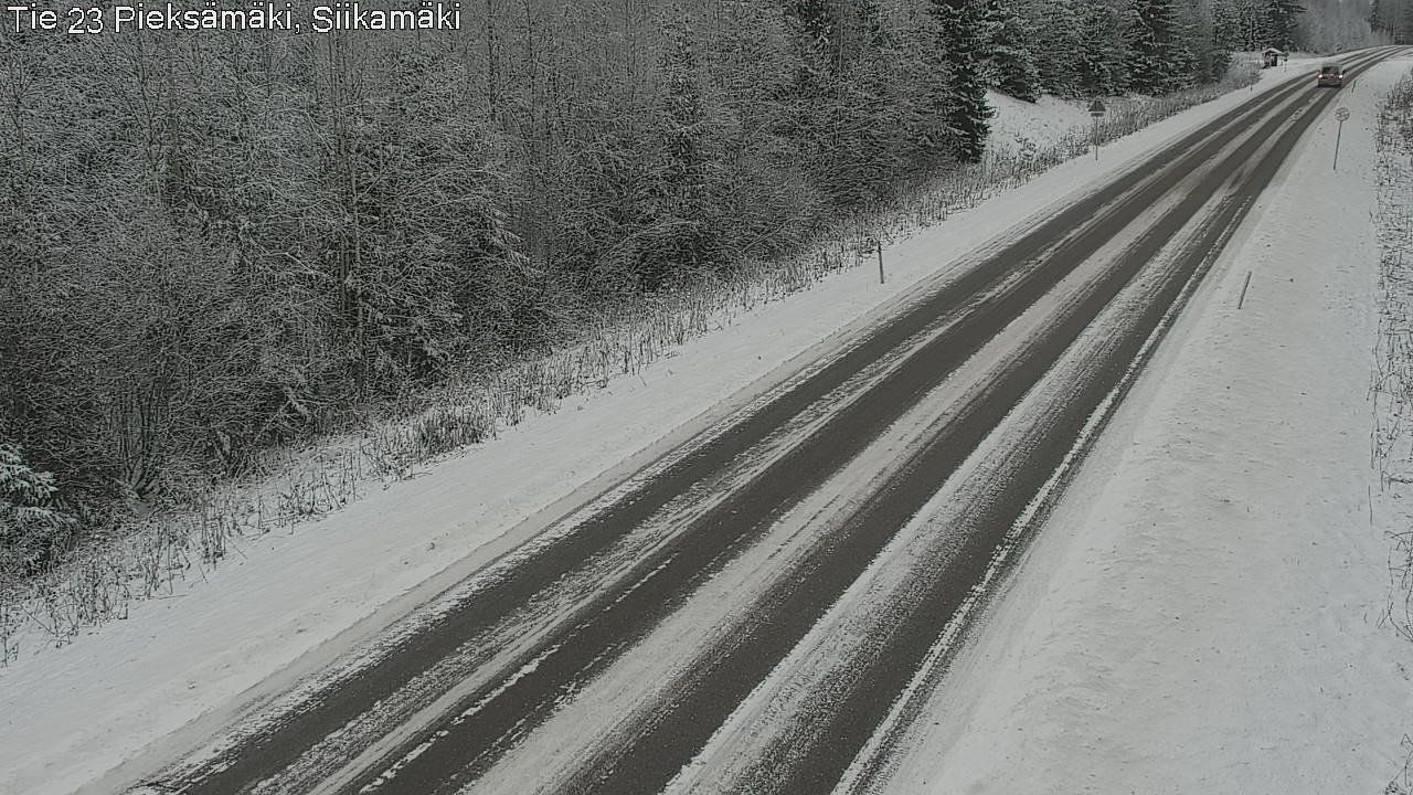 Weather Camera Image Road 23 Pieksämäki, Siikamäki, Pieksämäki, Etelä-Savo