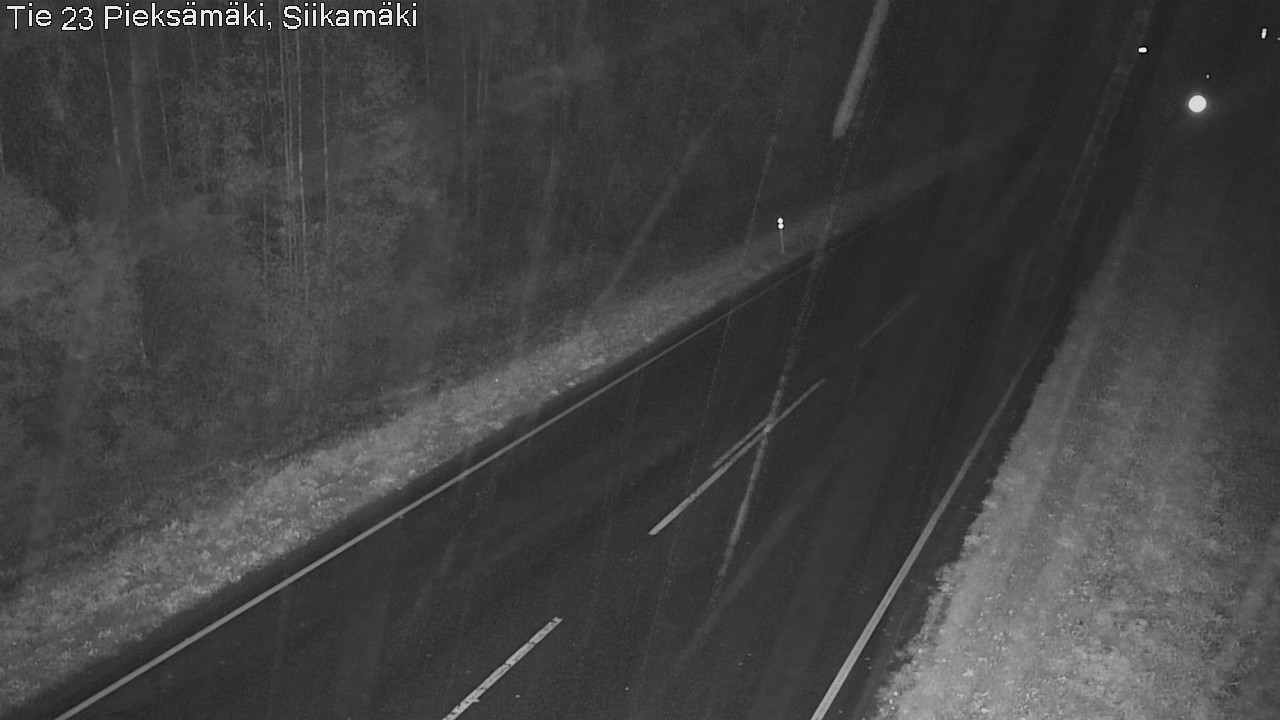 Weather Camera Image Road 23 Pieksämäki, Siikamäki, Pieksämäki, Etelä-Savo