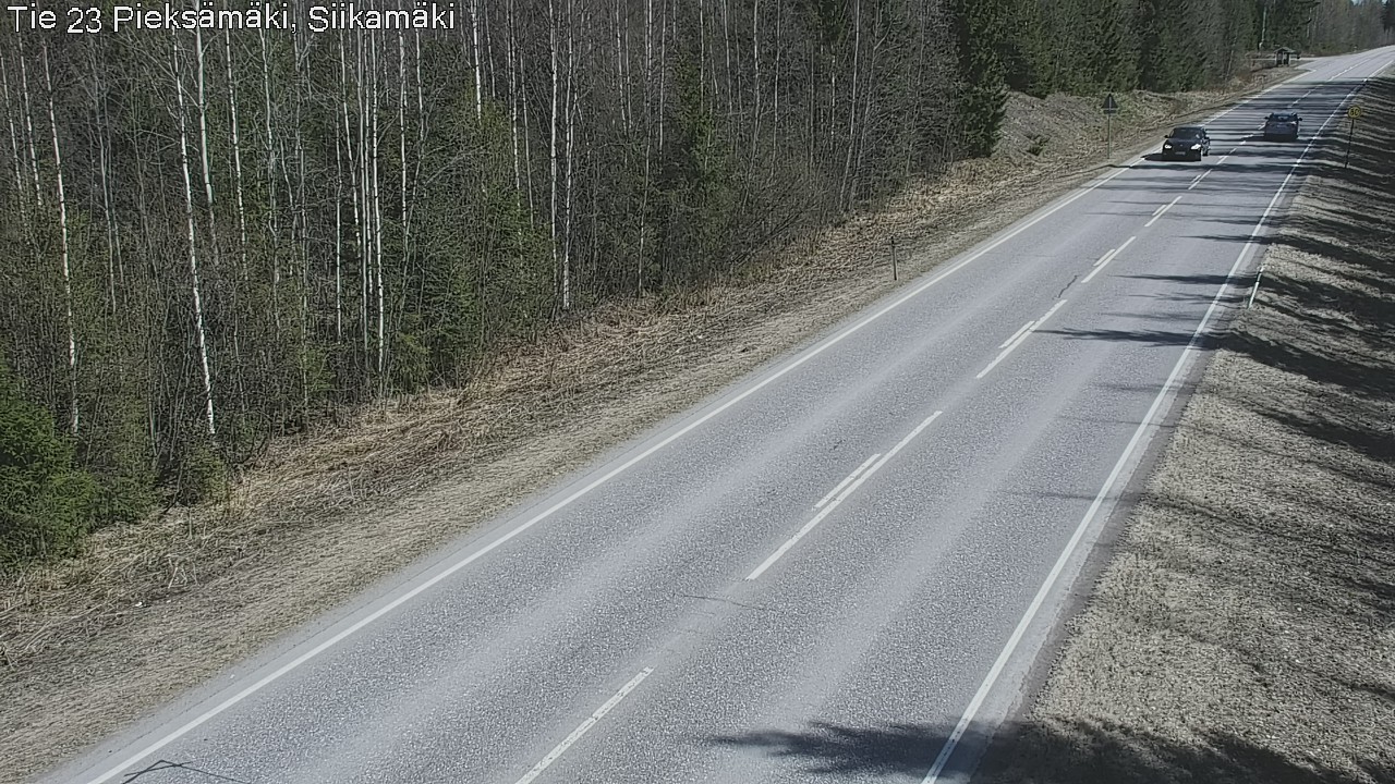 Kelikamerat Kuva Tie 23 Pieksämäki, Siikamäki, Pieksämäki, Etelä-Savo