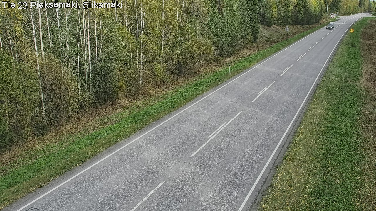 Kelikamerat Kuva Tie 23 Pieksämäki, Siikamäki, Pieksämäki, Etelä-Savo