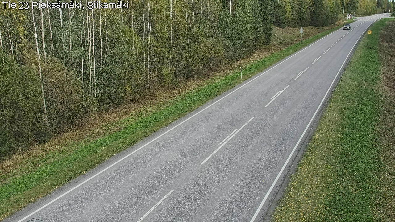 Kelikamerat Kuva Tie 23 Pieksämäki, Siikamäki, Pieksämäki, Etelä-Savo