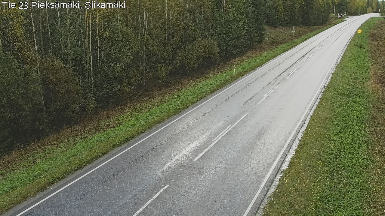 Weather Camera Image Road 23 Pieksämäki, Siikamäki, Pieksämäki, Etelä-Savo