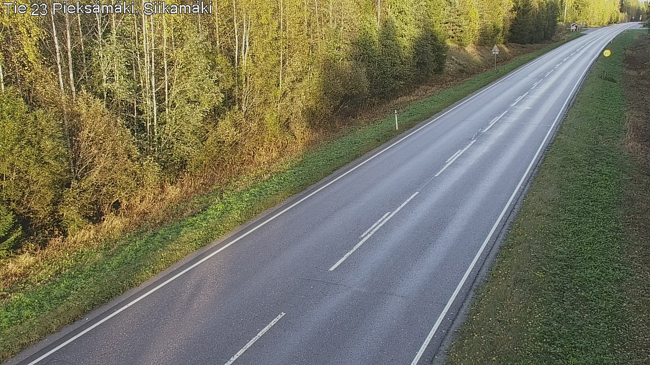 Weather Camera Image Road 23 Pieksämäki, Siikamäki, Pieksämäki, Etelä-Savo