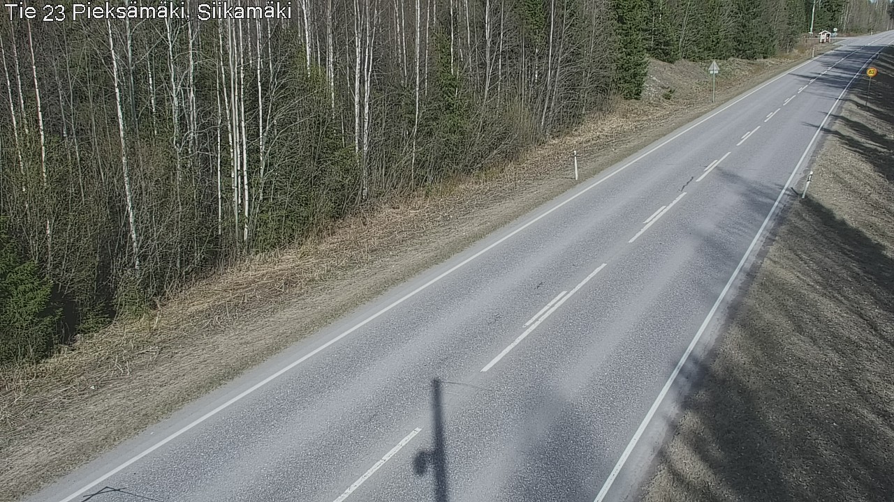 Kelikamerat Kuva Tie 23 Pieksämäki, Siikamäki, Pieksämäki, Etelä-Savo