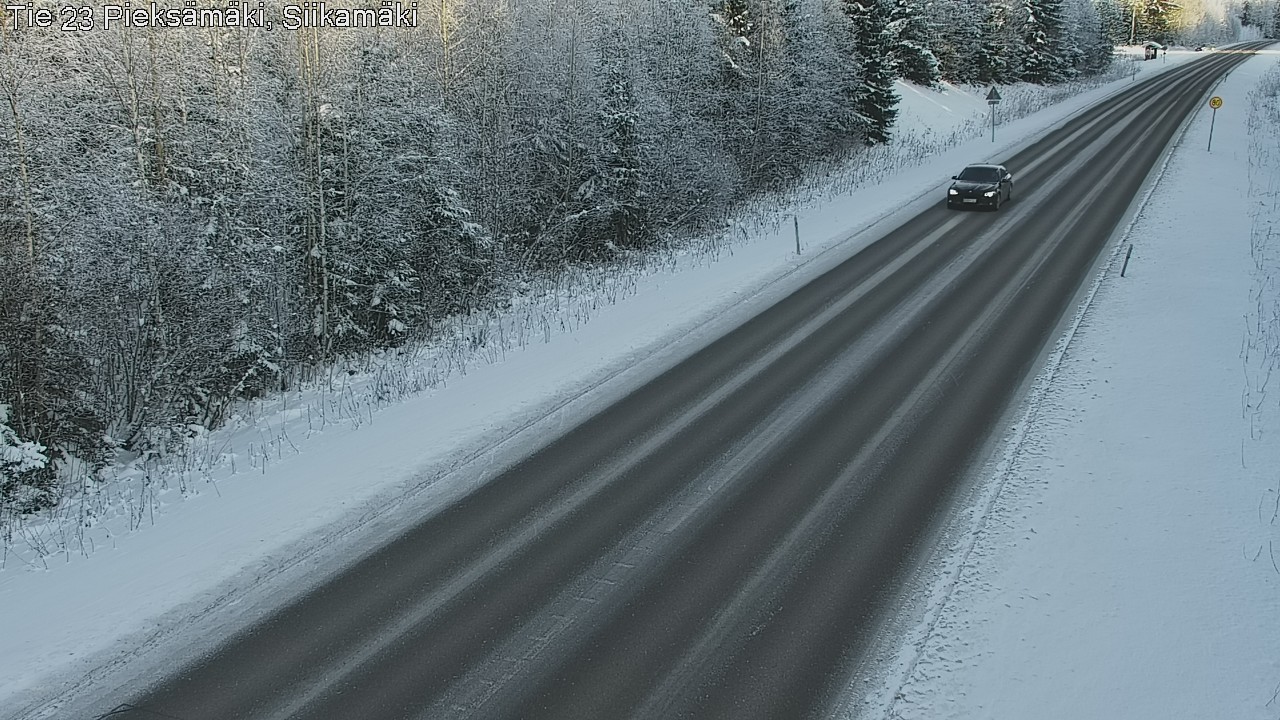 Weather Camera Image Road 23 Pieksämäki, Siikamäki, Pieksämäki, Etelä-Savo