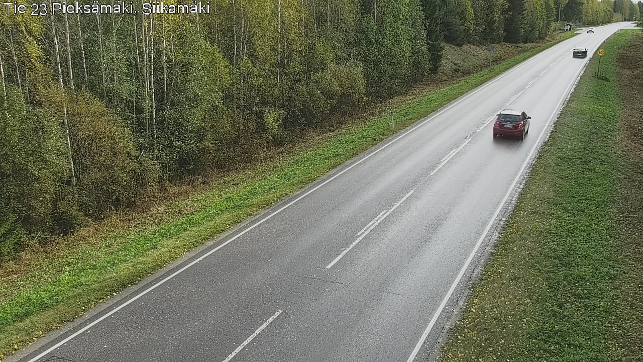 Weather Camera Image Road 23 Pieksämäki, Siikamäki, Pieksämäki, Etelä-Savo