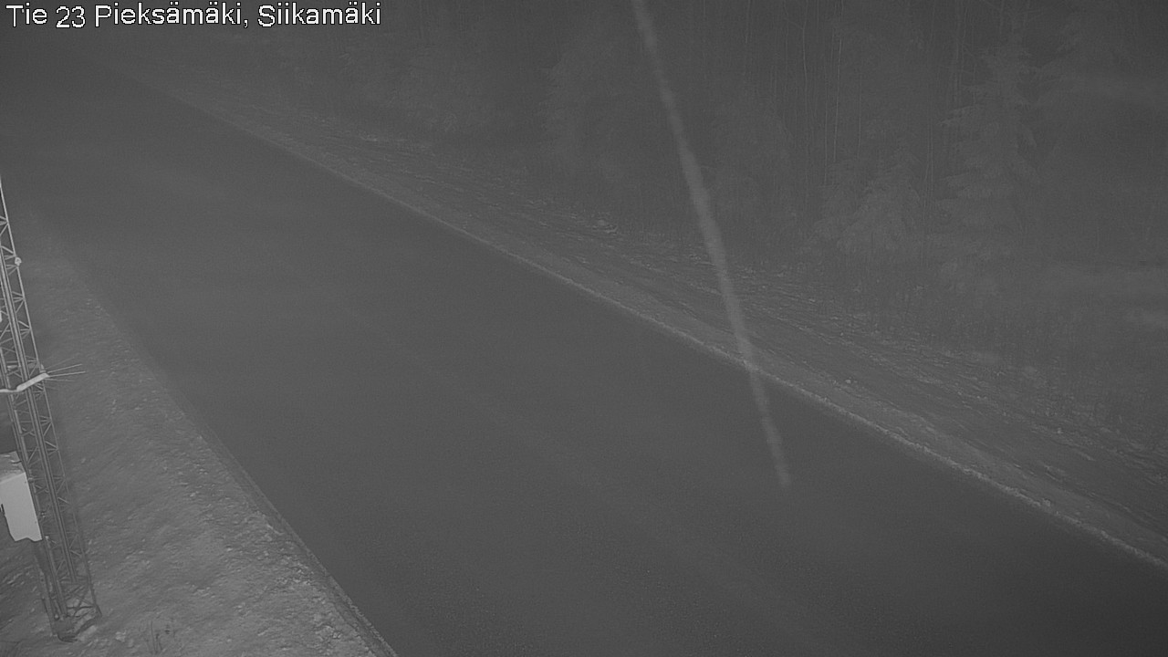 Weather Camera Image Väg 23 Pieksämäki, Siikamäki, Pieksämäki, Etelä-Savo