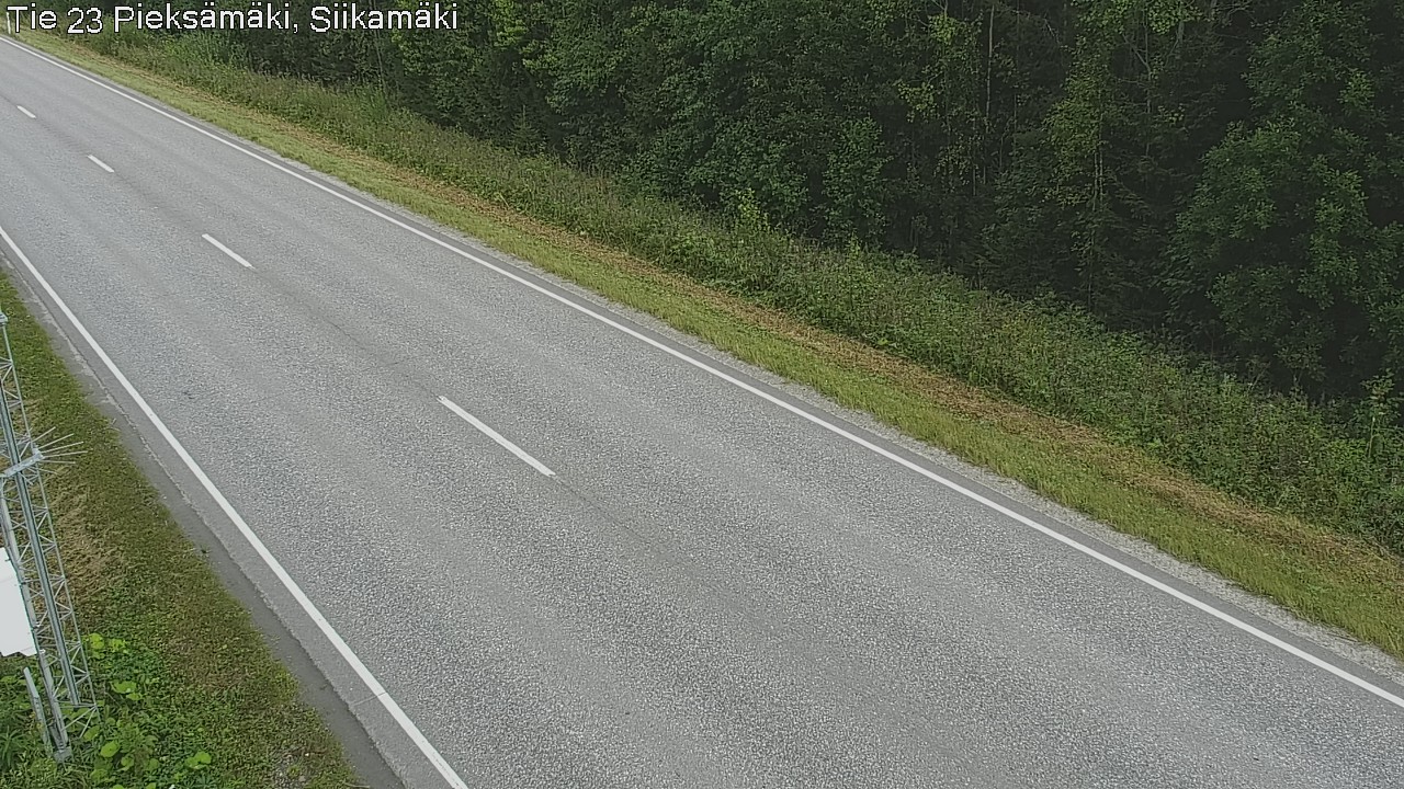 Weather Camera Image Road 23 Pieksämäki, Siikamäki, Pieksämäki, Etelä-Savo