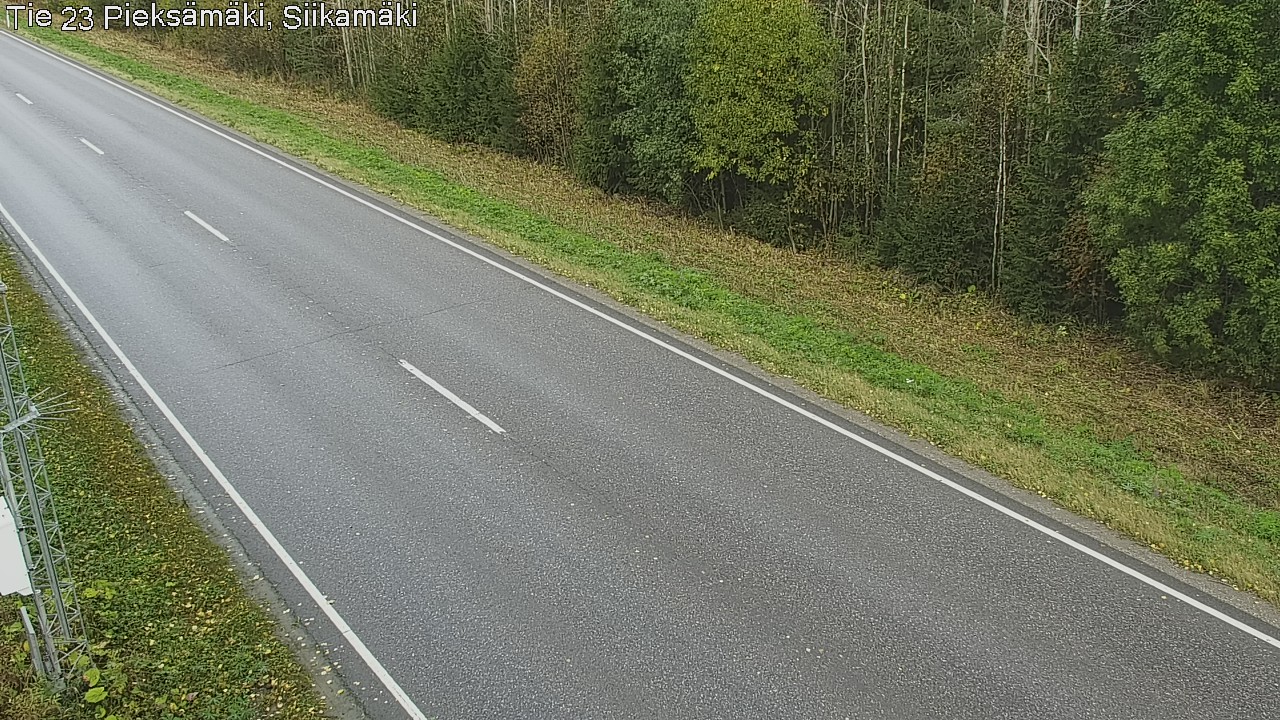 Weather Camera Image Road 23 Pieksämäki, Siikamäki, Pieksämäki, Etelä-Savo