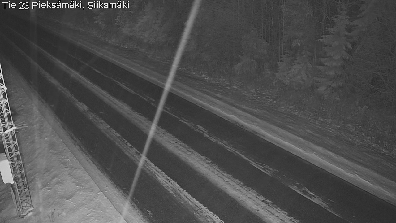 Weather Camera Image Väg 23 Pieksämäki, Siikamäki, Pieksämäki, Etelä-Savo