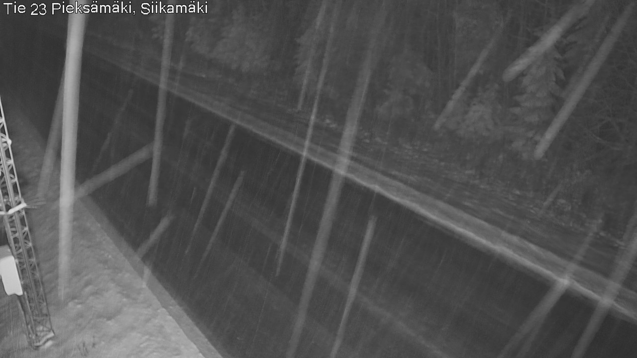 Weather Camera Image Väg 23 Pieksämäki, Siikamäki, Pieksämäki, Etelä-Savo