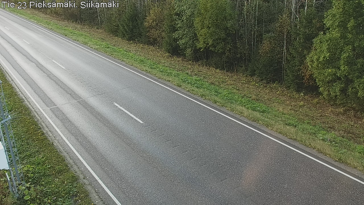 Weather Camera Image Road 23 Pieksämäki, Siikamäki, Pieksämäki, Etelä-Savo