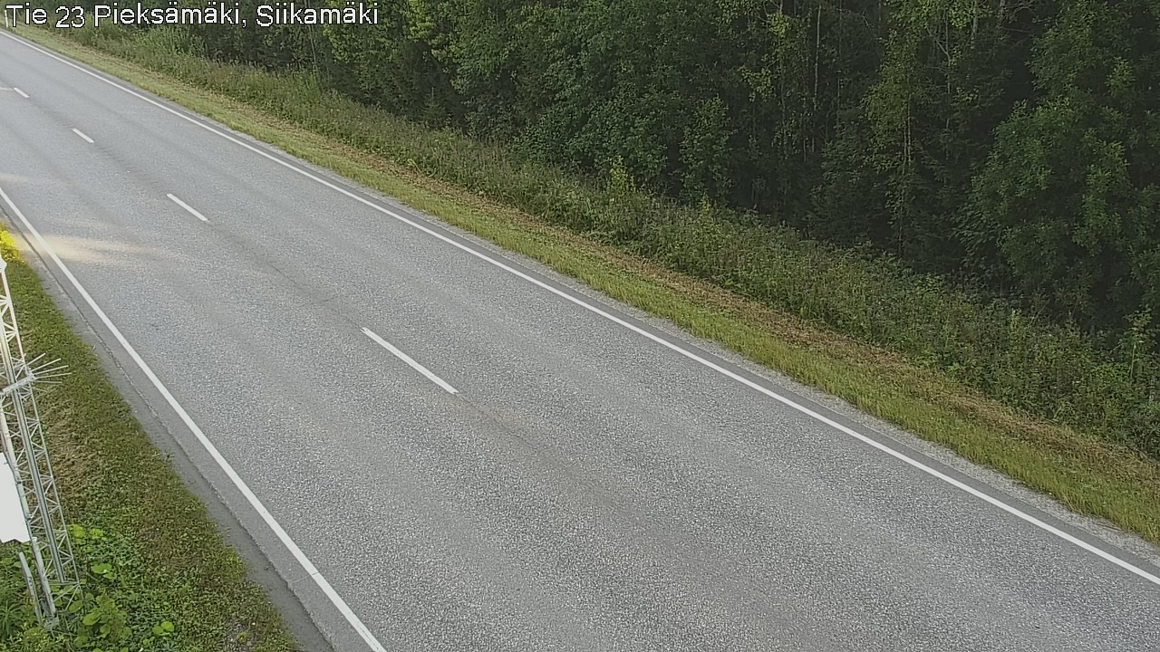 Weather Camera Image Road 23 Pieksämäki, Siikamäki, Pieksämäki, Etelä-Savo