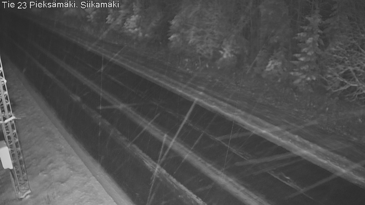 Weather Camera Image Väg 23 Pieksämäki, Siikamäki, Pieksämäki, Etelä-Savo